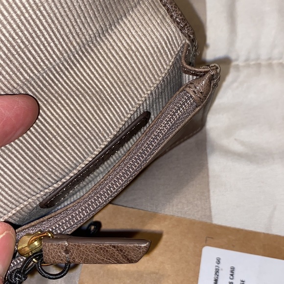 🤎NWT Margot New York Small Wallet/Card Case w/Zippered Coin Pocket - Picture 6 of 9